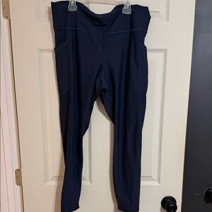 Old Navy Navy Blue High-Rise Active Leggings